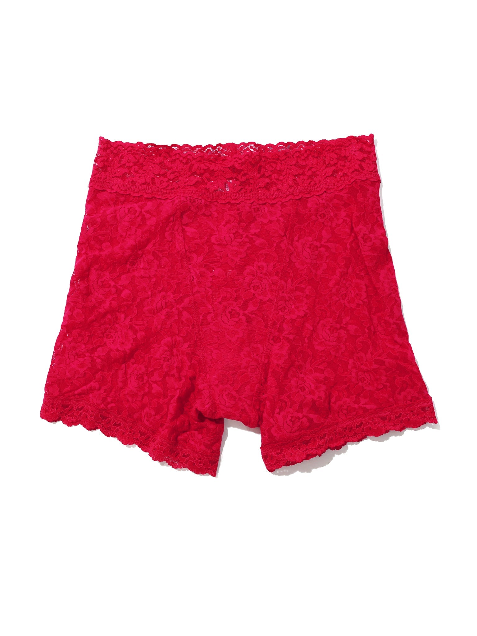 Signature Lace Boxer Brief Beet Juice Red Sale