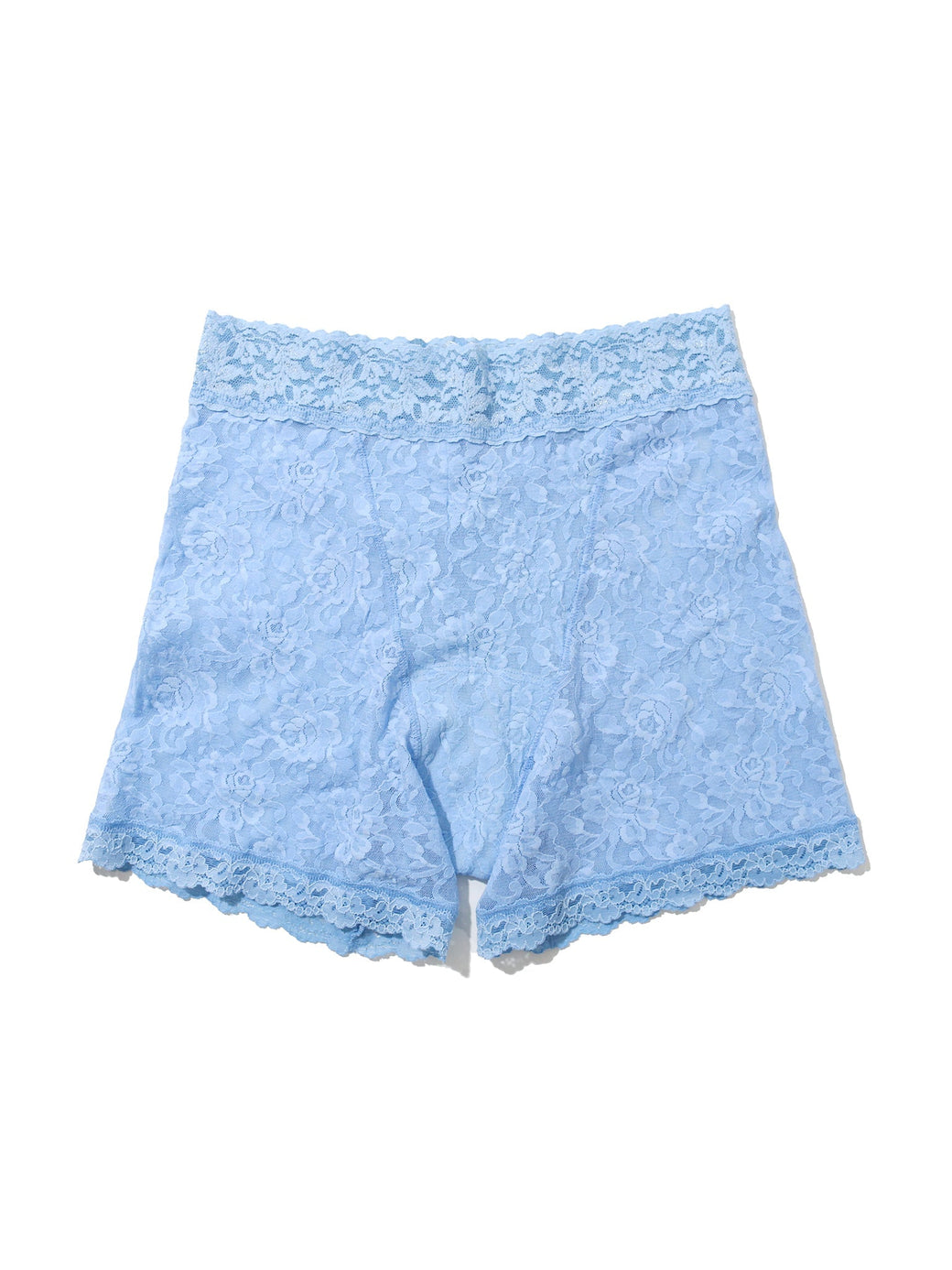 Signature Lace Boxer Brief Clarity Blue Sale