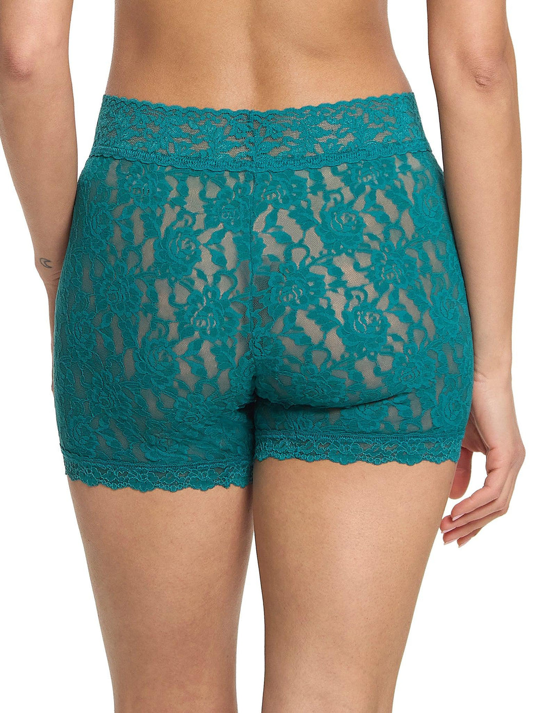 Signature Lace Boxer Brief Northern Lights Green