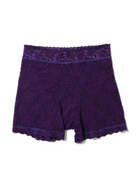 Signature Lace Boxer Brief Snow Day Purple