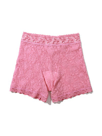 Signature Lace Boxer Brief Tea Cake Pink