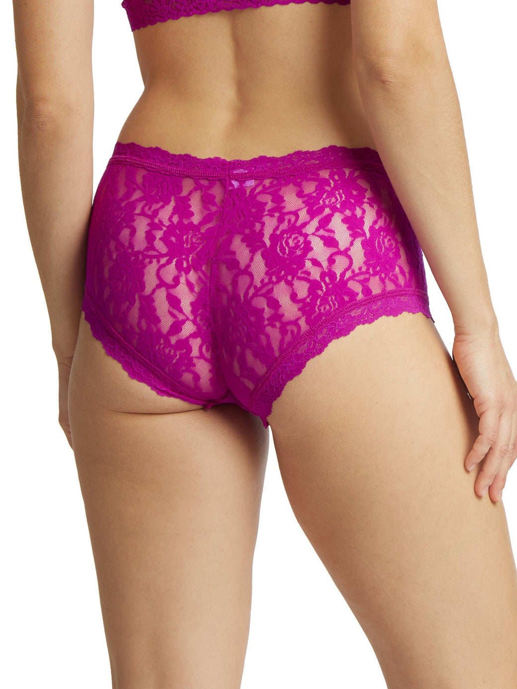 Signature Lace Boyshort Countess Pink