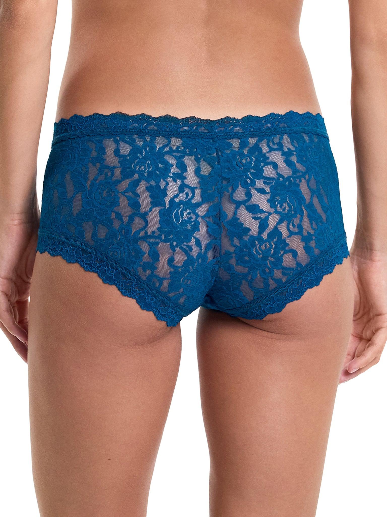 Signature Lace Boyshort North Pole Green