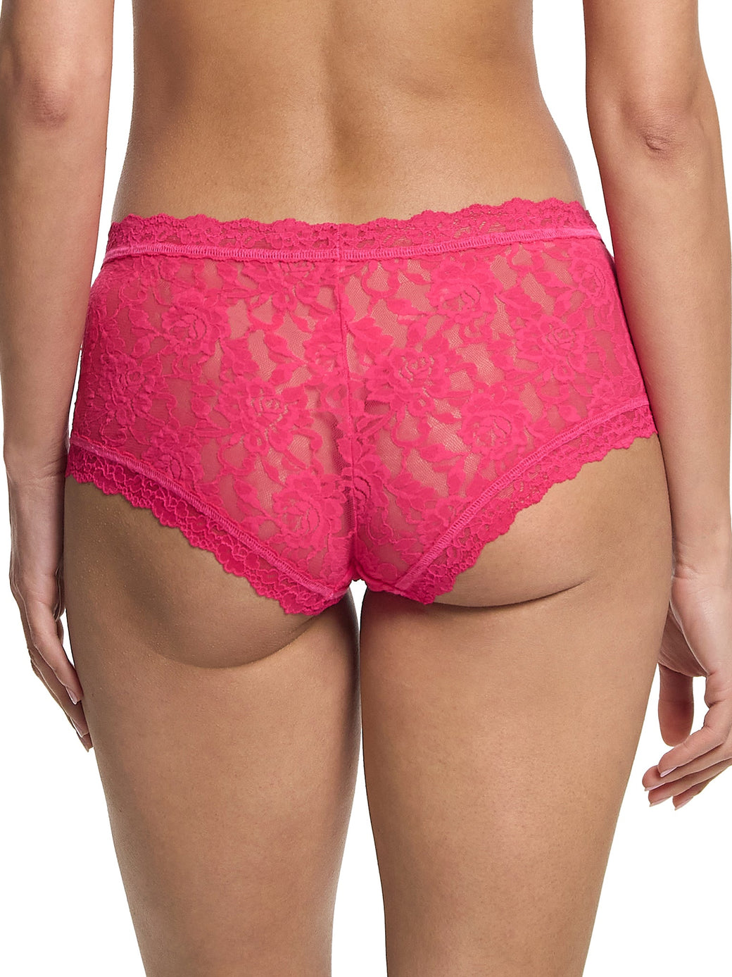 Signature Lace Boyshort Sweet Tart Pink