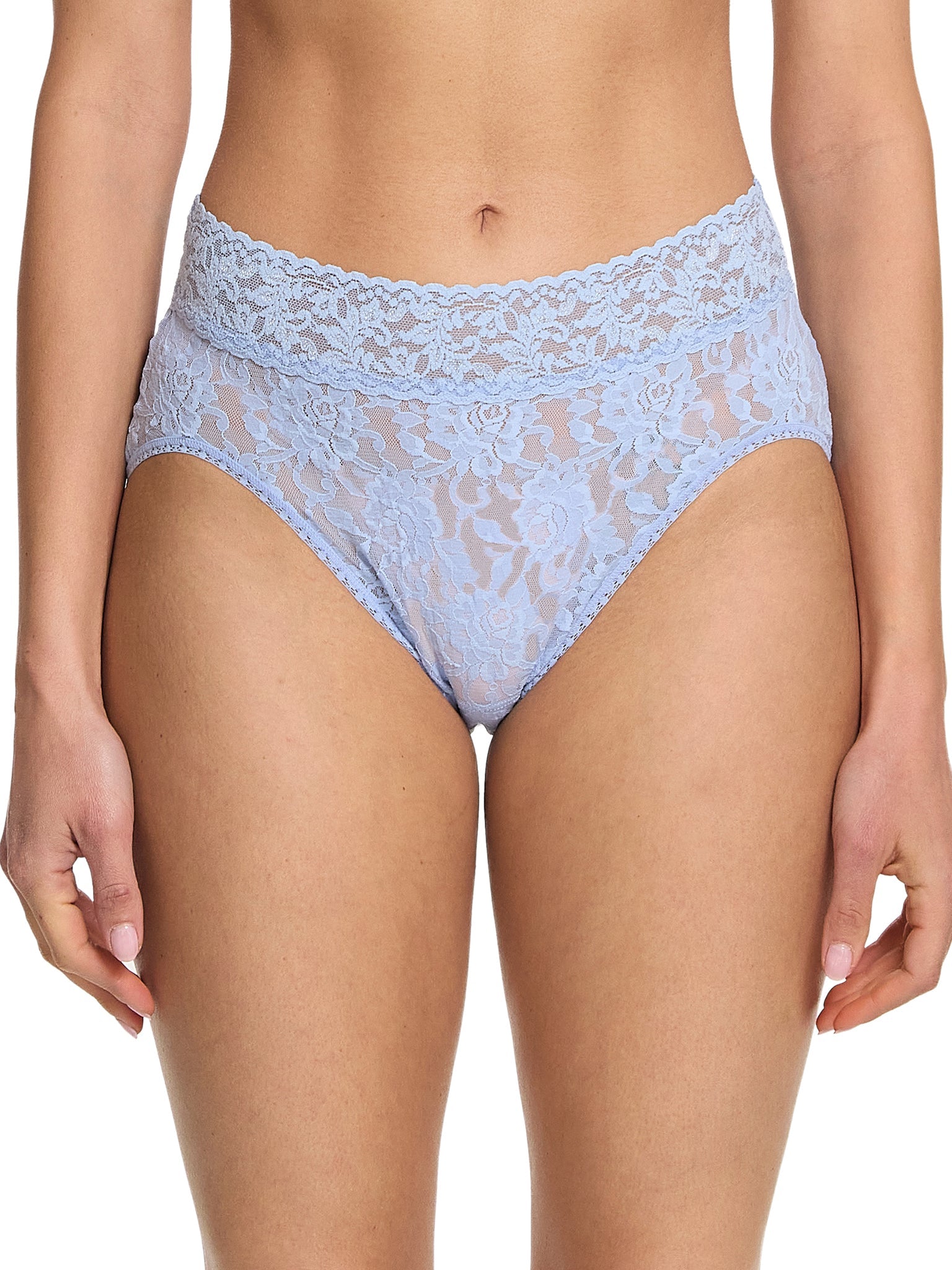 Signature Lace French Brief Clarity Blue