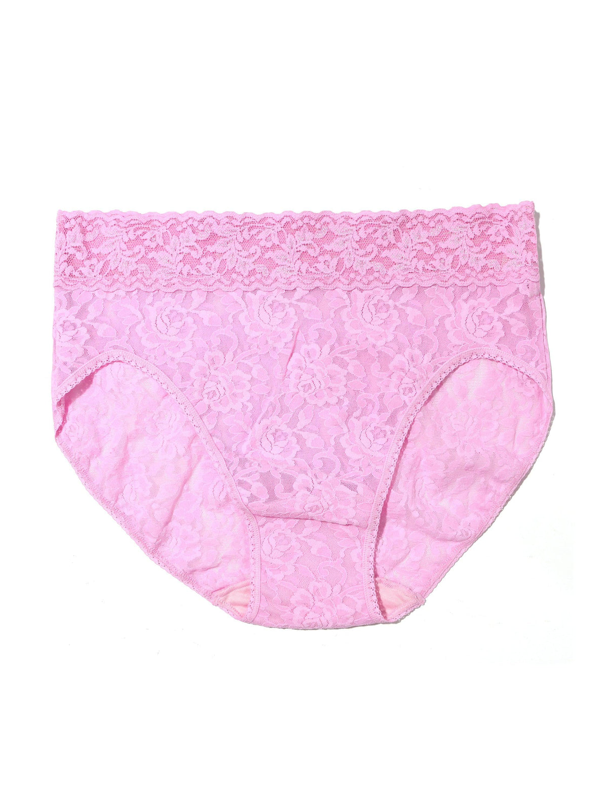 Signature Lace French Brief Cotton Candy Pink Sale | Hanky Panky