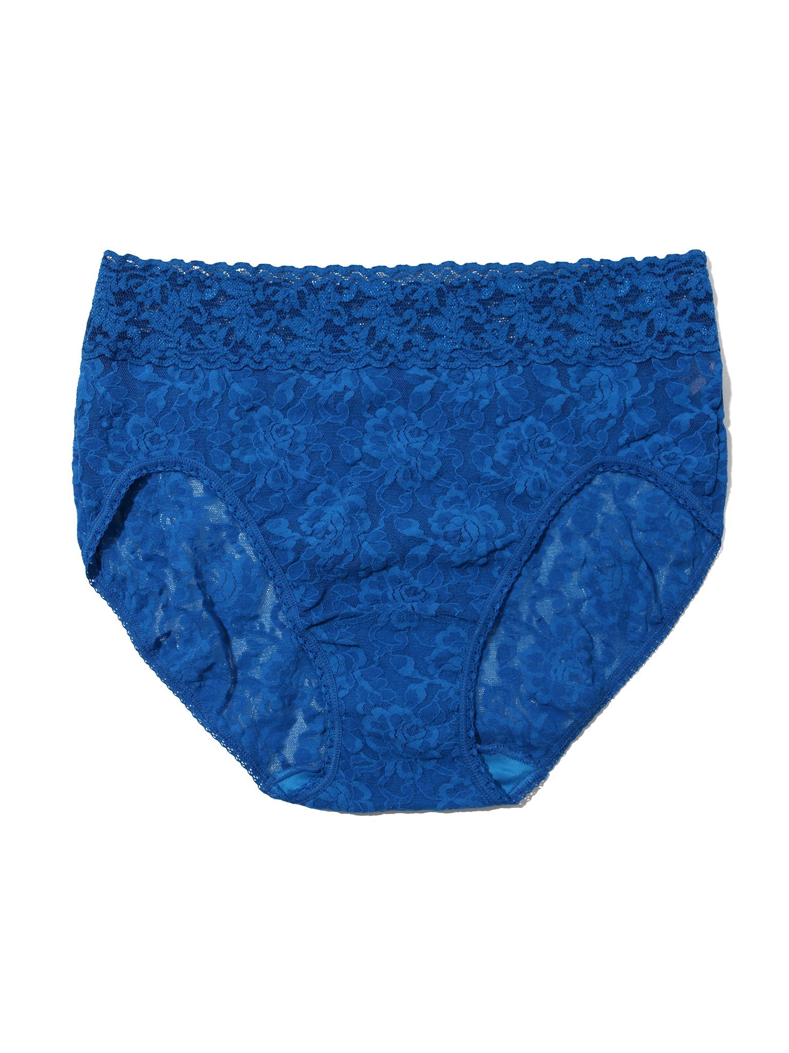 Signature Lace French Brief Deep Dive Blue Sale