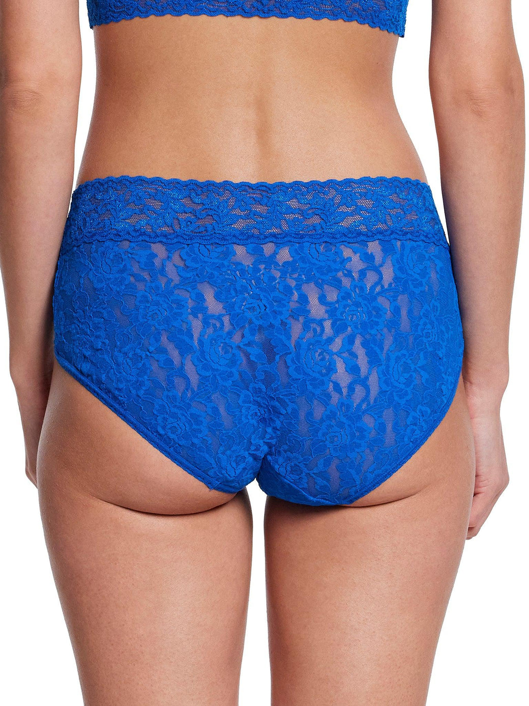 Signature Lace French Brief Deep Dive Blue Sale