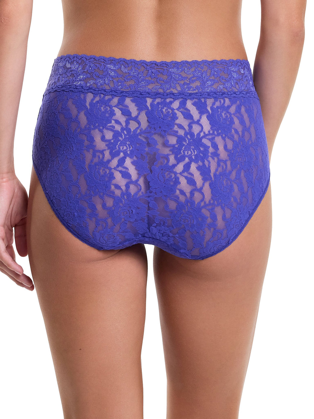 Signature Lace French Brief Violets Are Blue