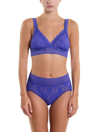 Signature Lace French Brief Violets Are Blue