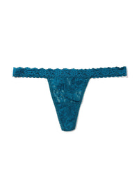 Signature Lace G-String North Pole Green