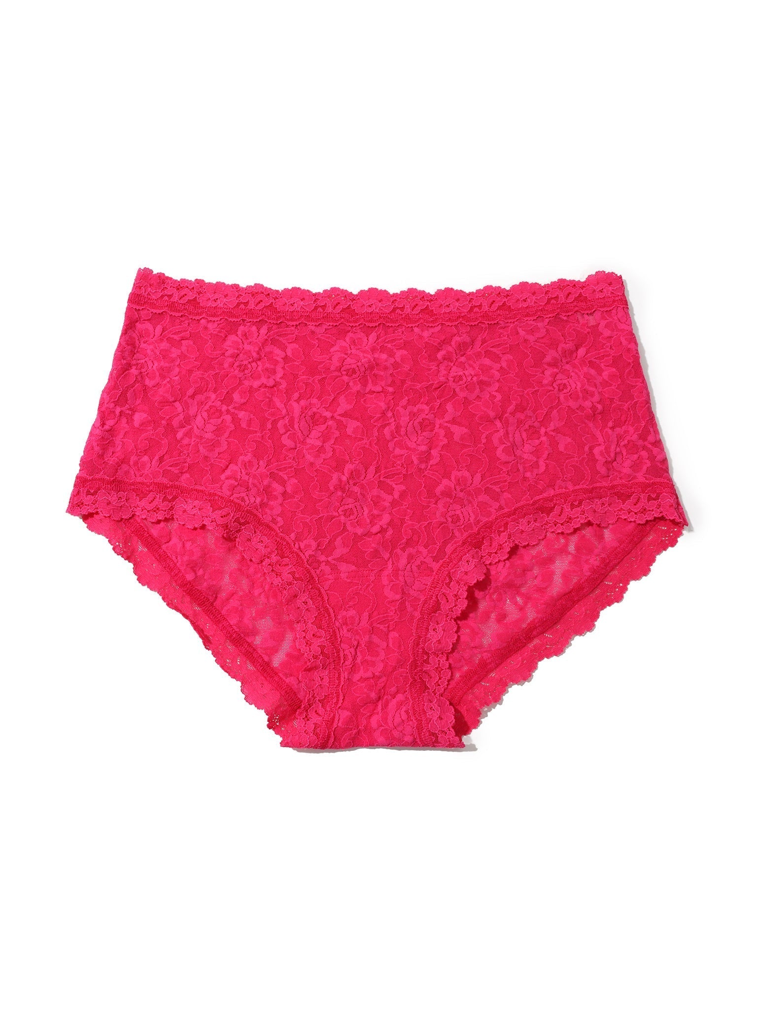 Signature Lace High Rise Boyshort Morning Glory Pink Sale