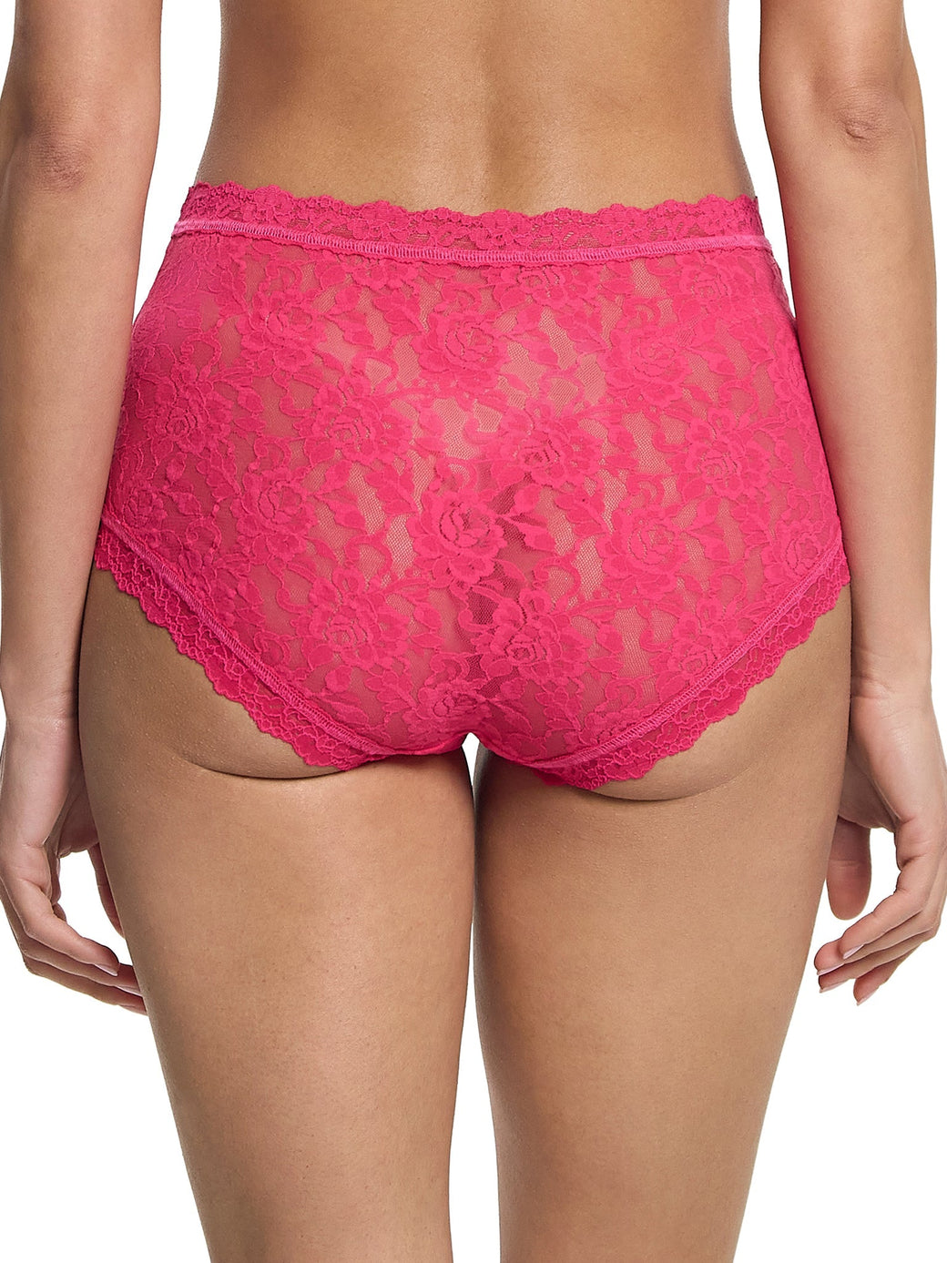 Signature Lace High Rise Boyshort Sweet Tart Pink Sale