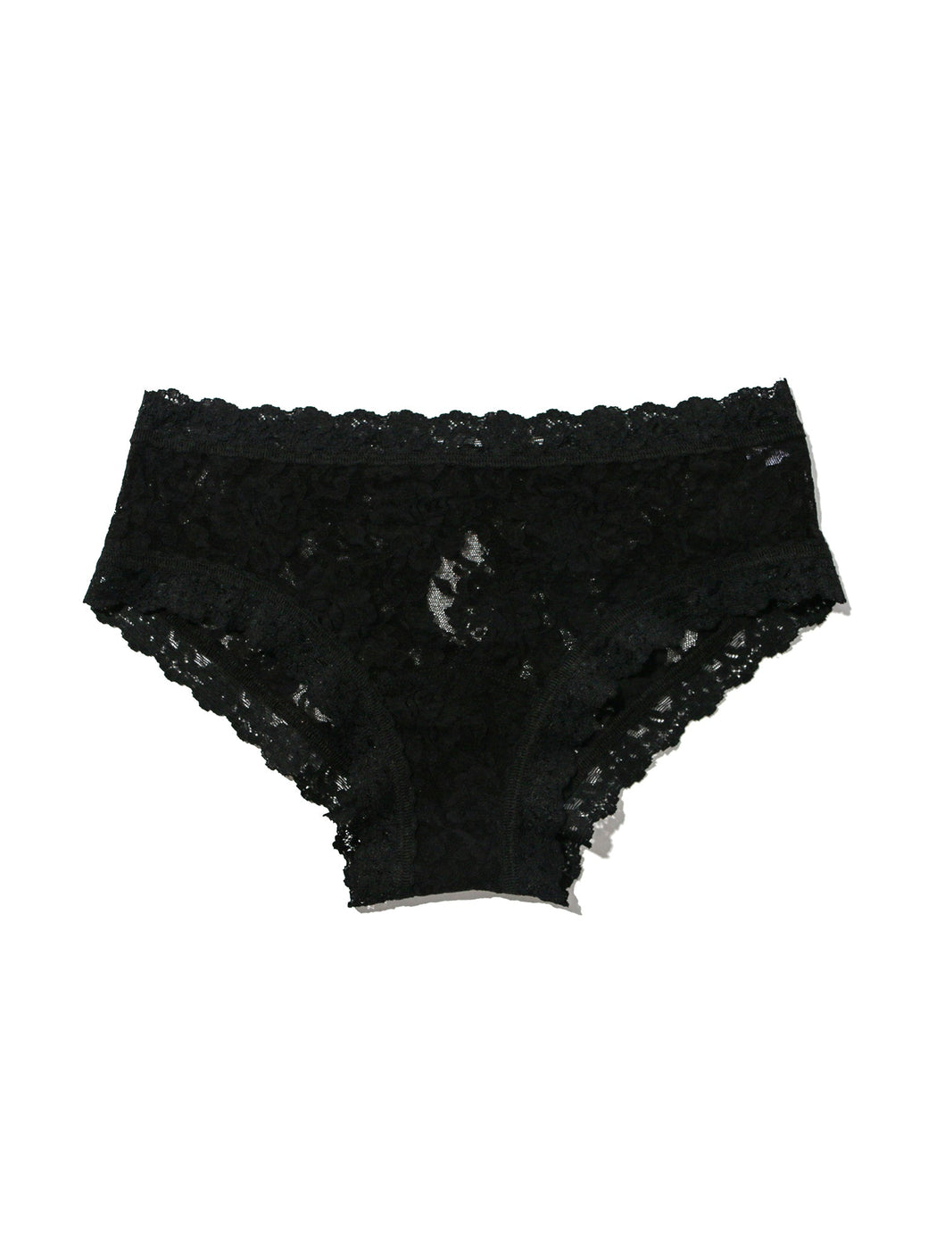 Signature Lace Keyhole Cheeky Black