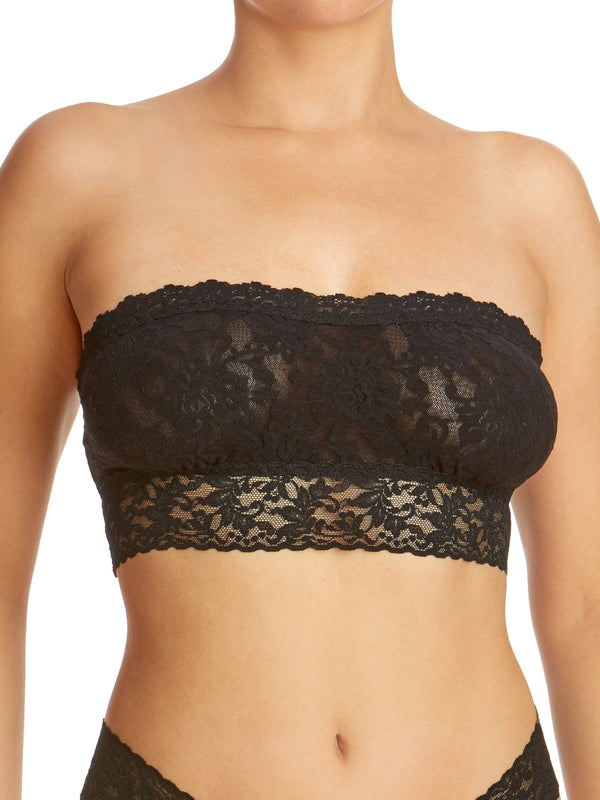 Signature Lace Lined Bandeau Bralette