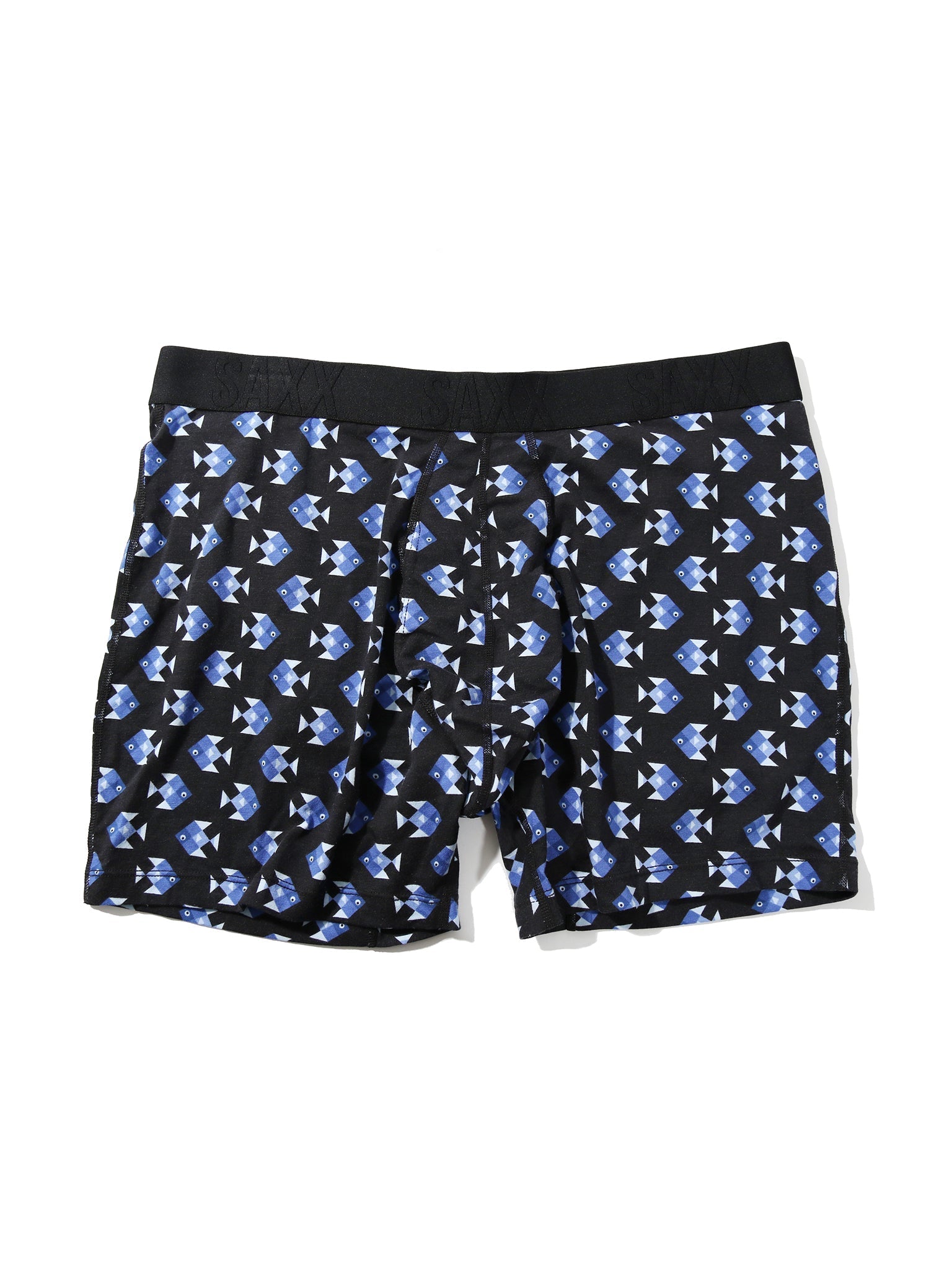 Signature Lace Low Rise Printed Thong And Saxx Drop Temp Cooling Cotton Boxer Brief Aquatic Check