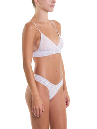 Signature Lace Low Rise Thong Lovely Lilac