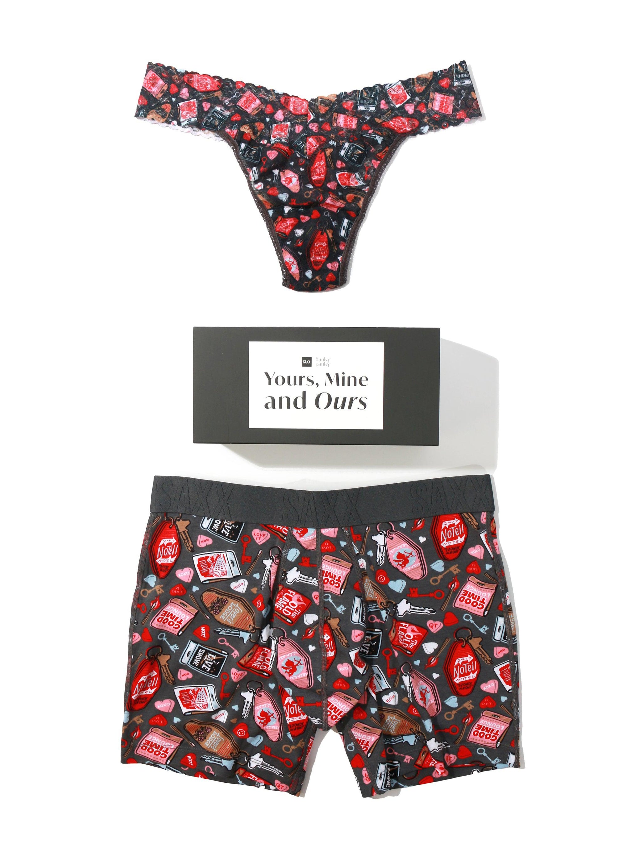 Matching Underwear for Couples, Set for Husband and Algeria