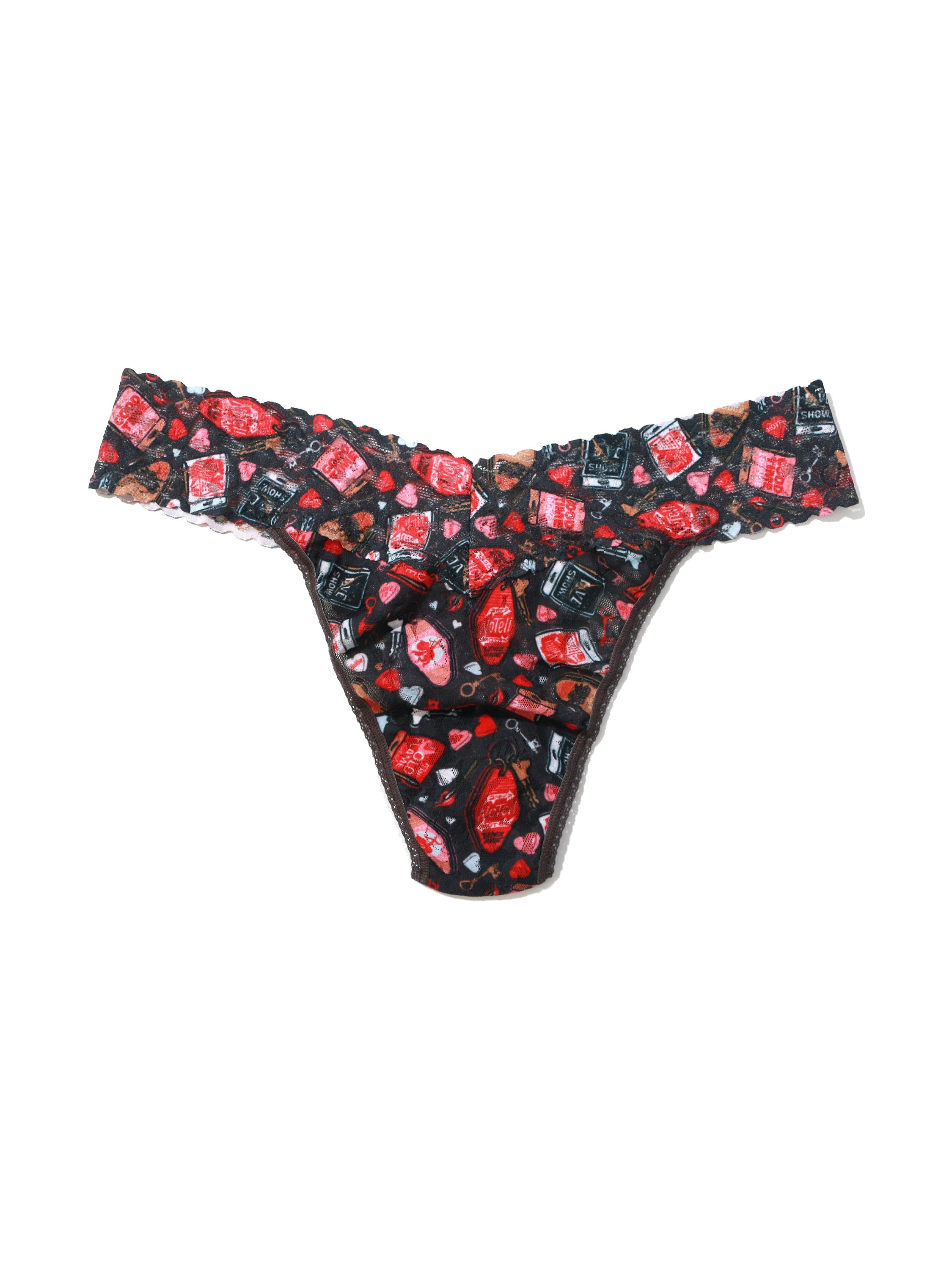 Signature Lace Original Rise Printed Thong and SAXX Drop Temp Cooling Cotton Boxer Brief