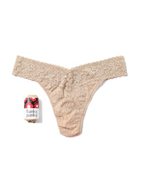 Signature Lace Original Rise Thong Fortune Cookie Chai