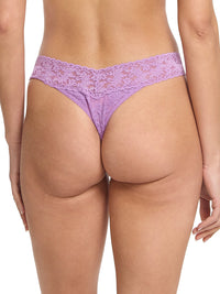 Signature Lace Original Rise Thong Venus Purple