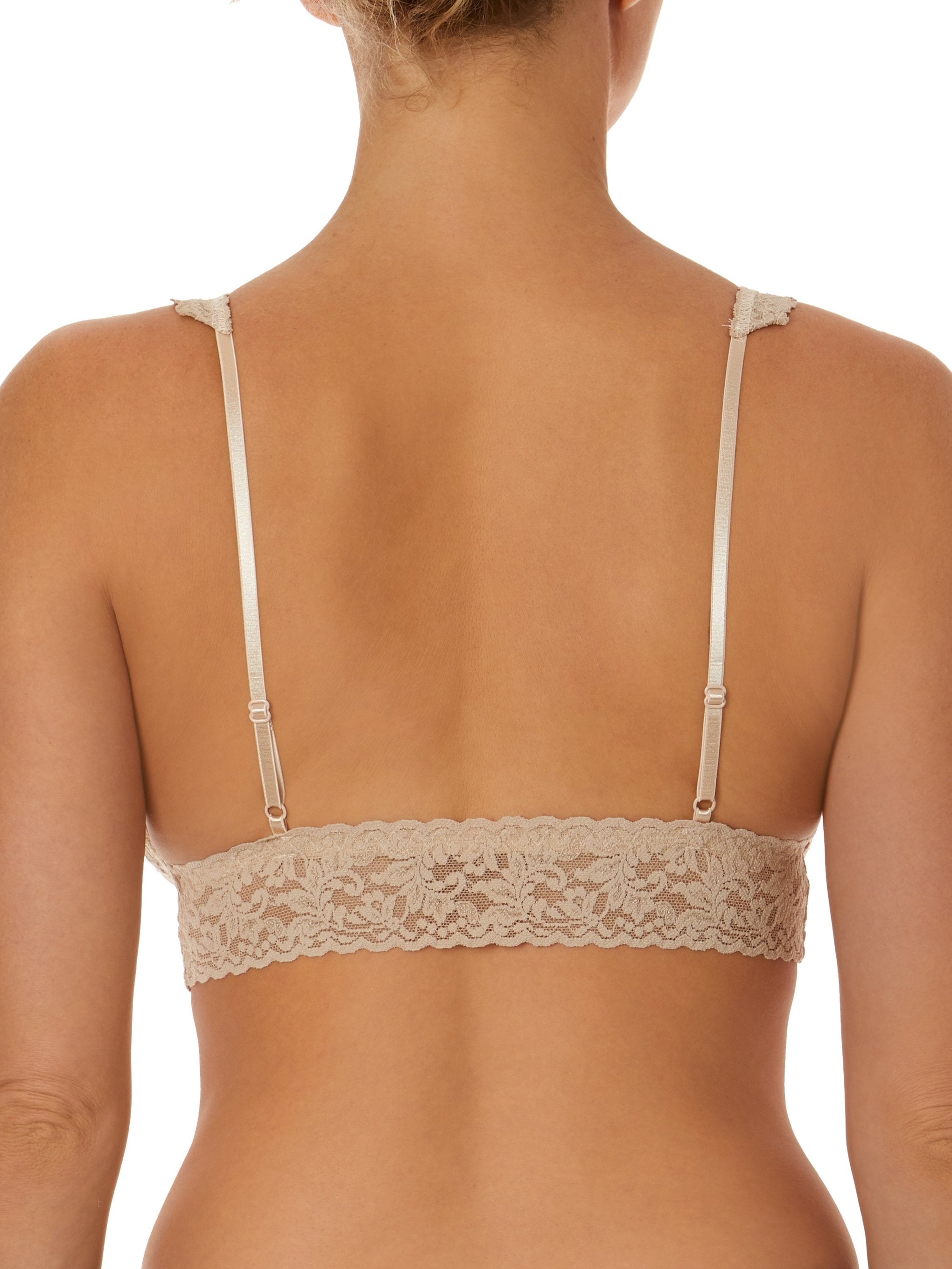 Hanky Panky Signature Lace Crossover Bralette CHAI buy for the