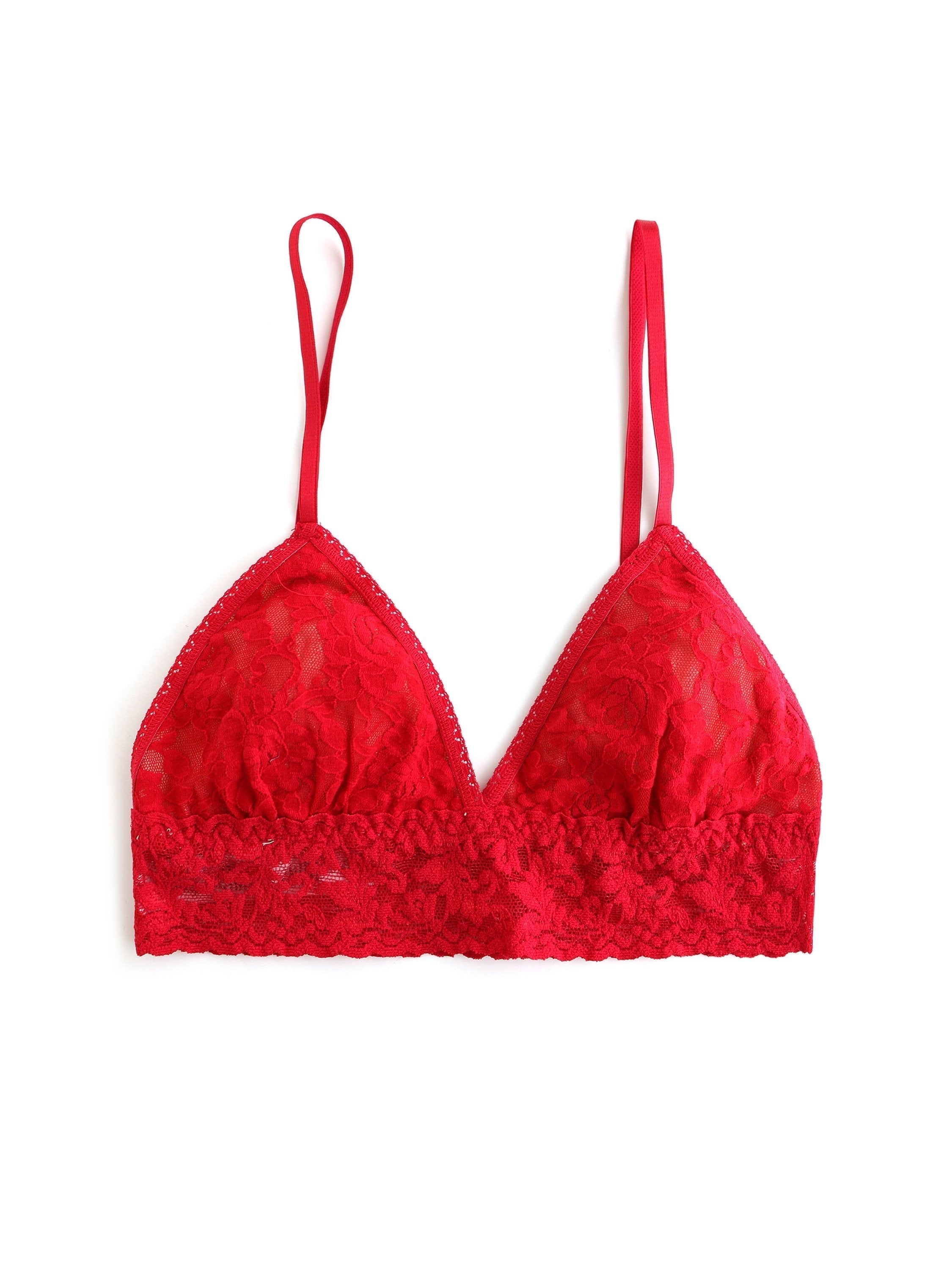 Red fashion bralette