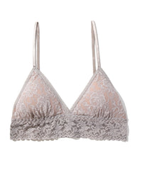 Signature Lace Padded Triangle Bralette Sleep In Grey Sale