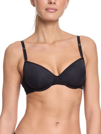 Signature Lace T-Shirt Bra Black