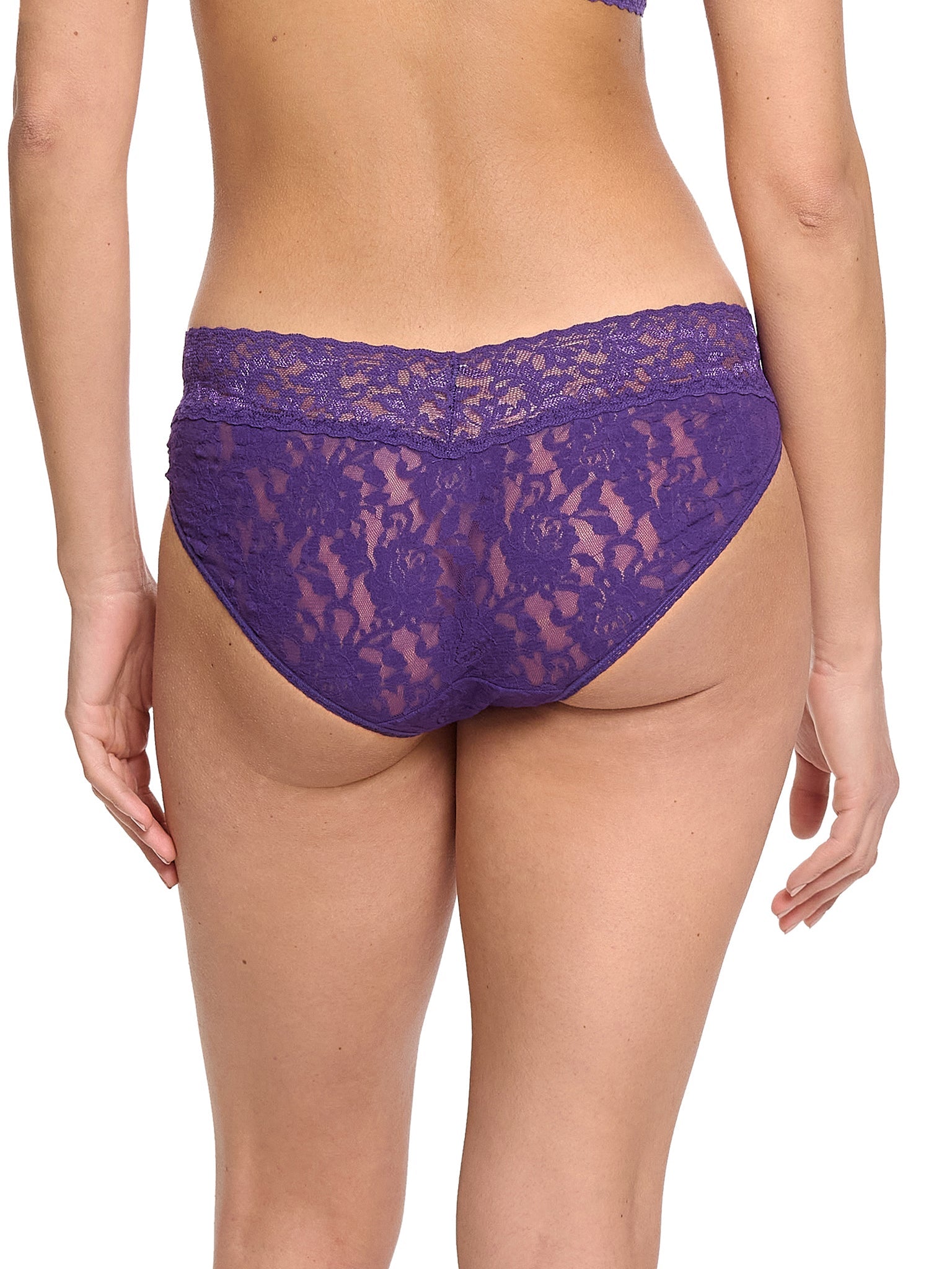 Signature Lace V-Kini Snow Day Purple