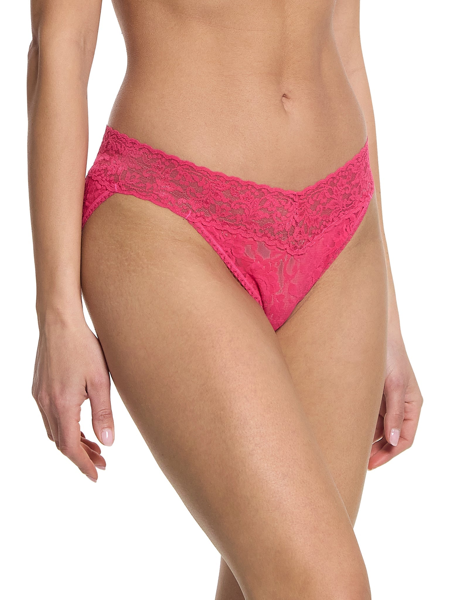 Signature Lace V-Kini Sweet Tart Pink Sale