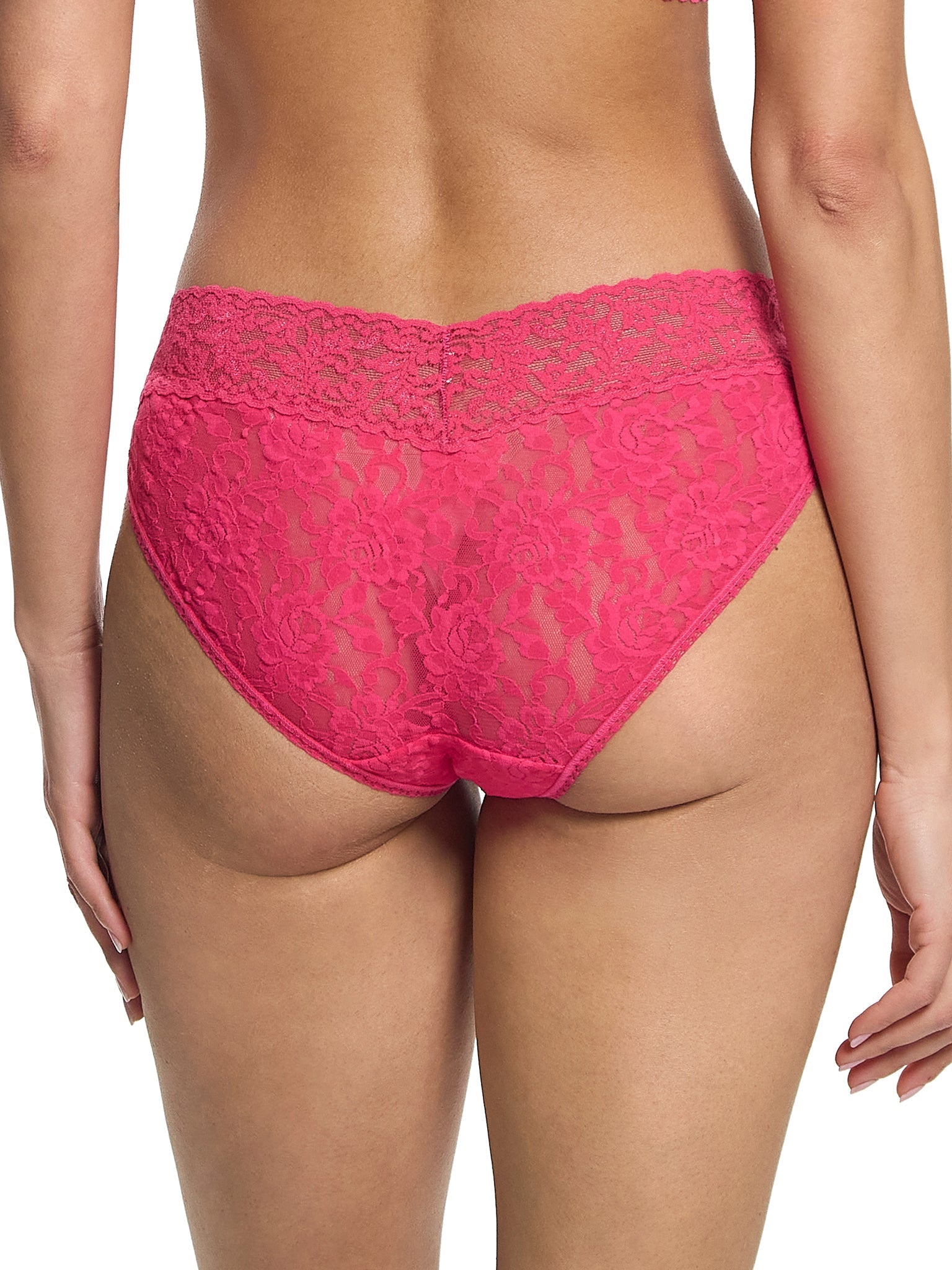 Signature Lace V-Kini Sweet Tart Pink Sale