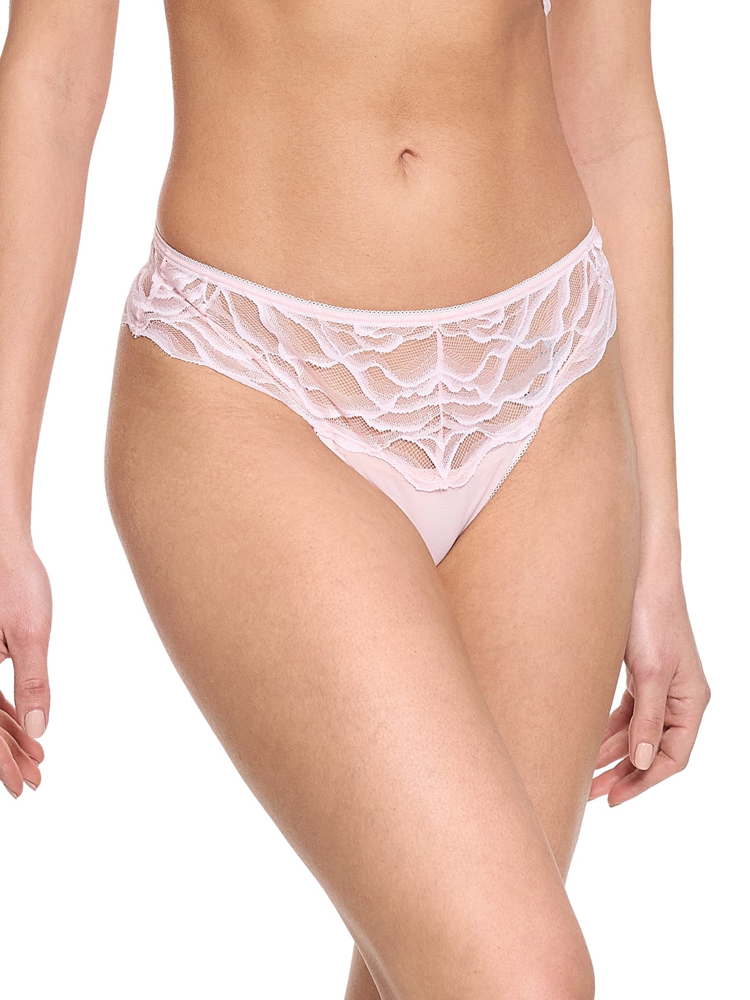 Silhouette Floral Natural Thong Vie En Rose Sale