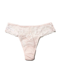 Silhouette Floral Natural Thong Vie En Rose Sale