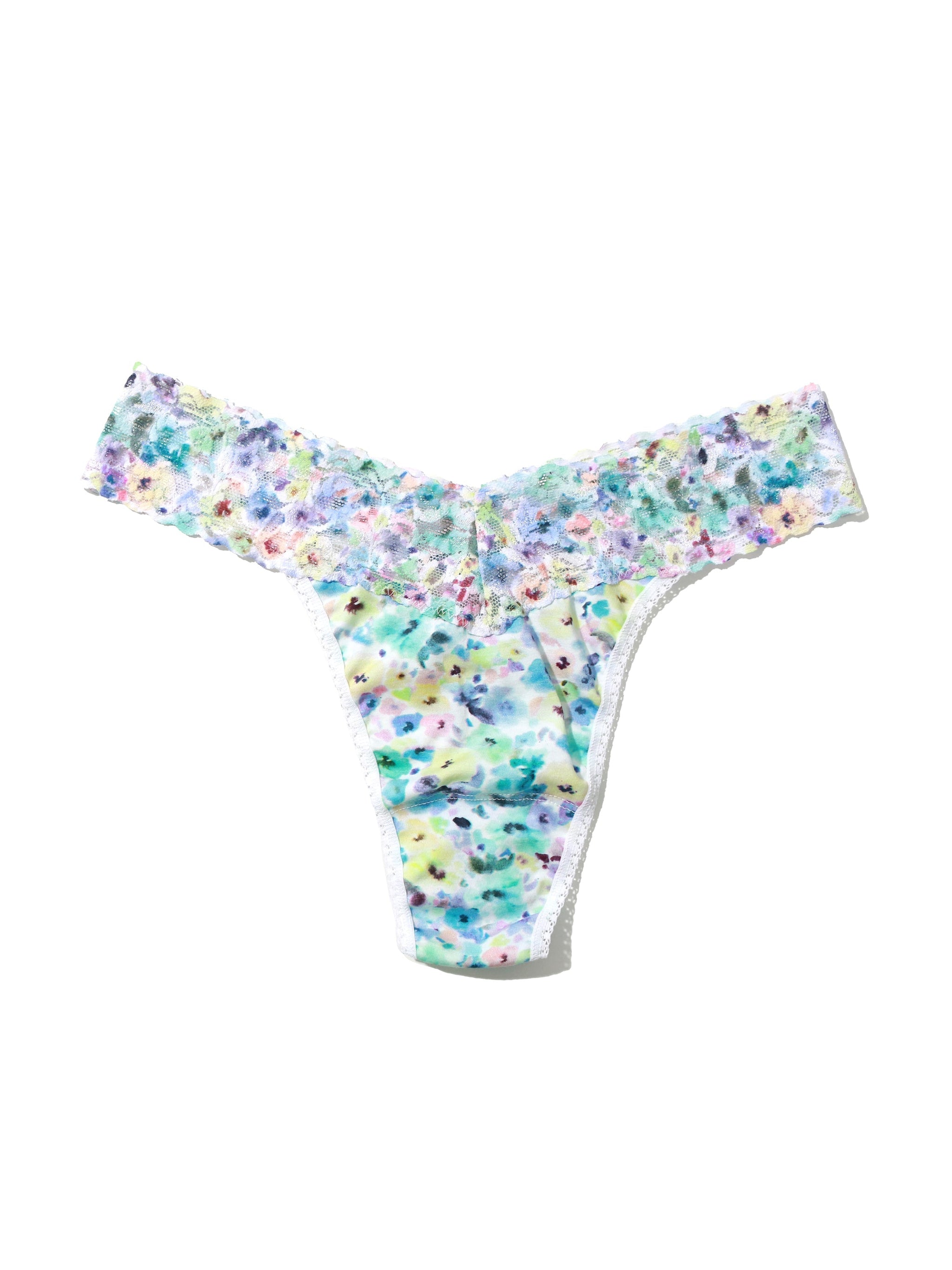 Supima Cotton Printed Original Rise Thong Wishful Thinking Sale