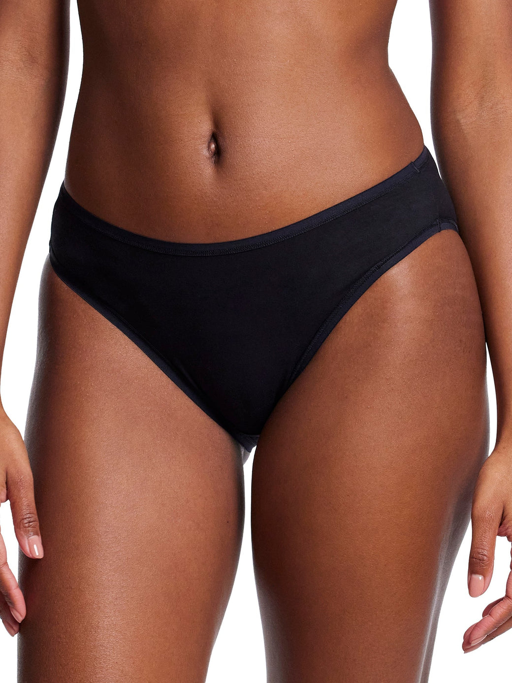 Supima® Cotton Bikini Black Sale