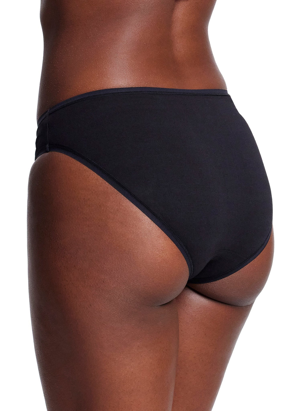 Supima® Cotton Bikini Black Sale