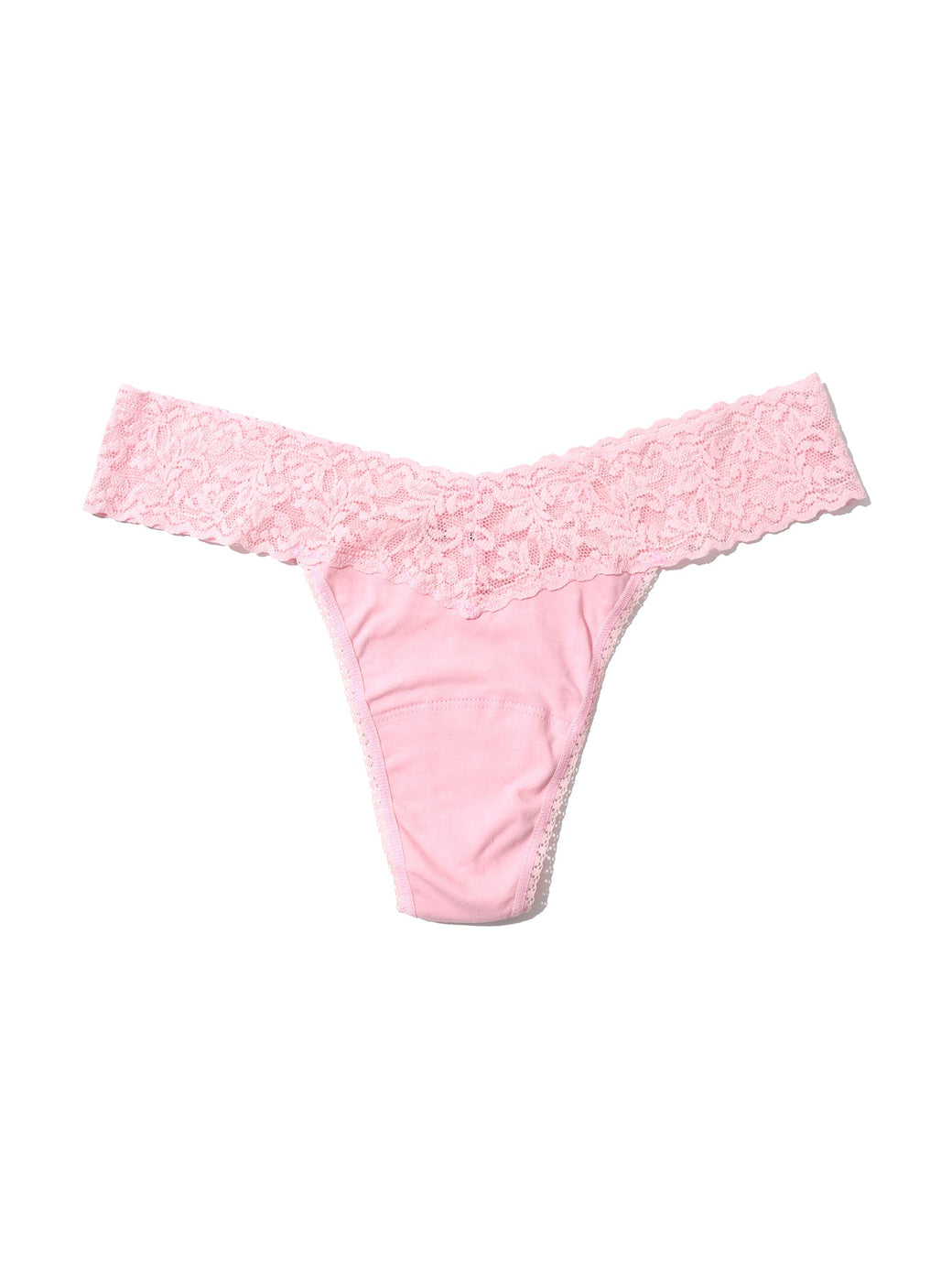 Supima® Cotton Low Rise Thong Bliss Pink