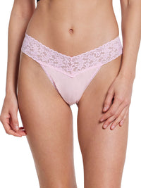 Supima® Cotton Original Rise Thong Bliss Pink