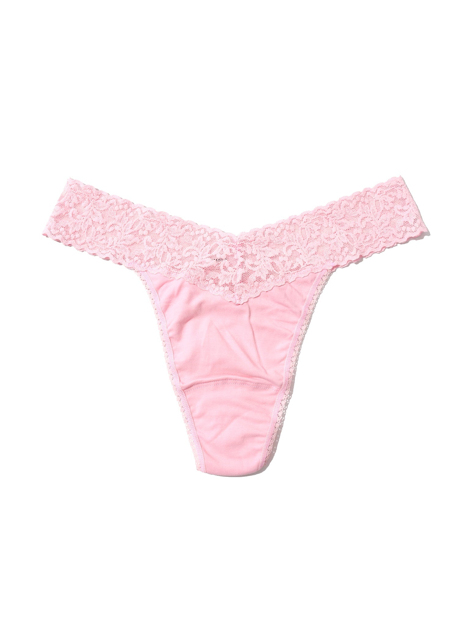 Supima® Cotton Original Rise Thong Bliss Pink