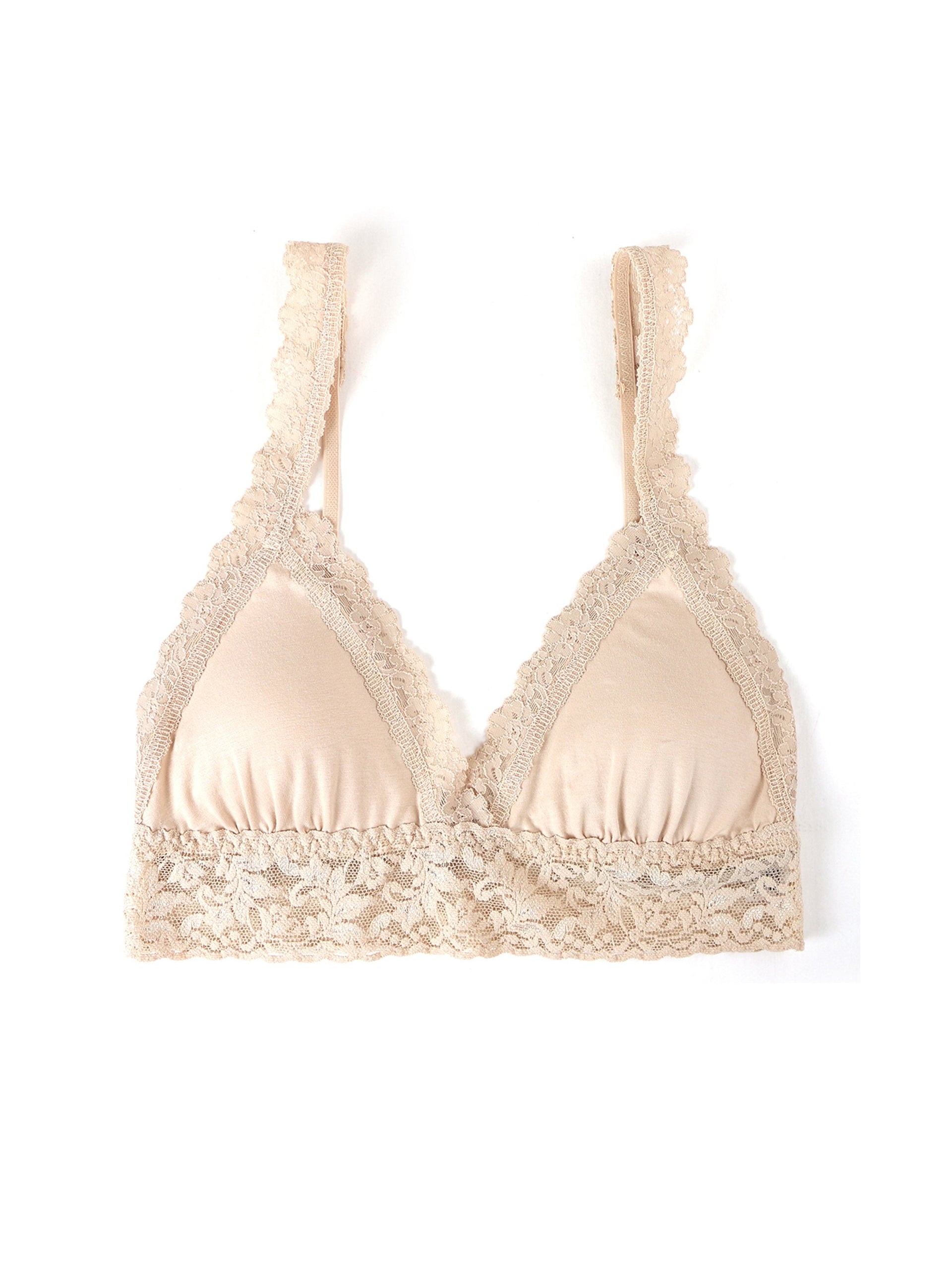 Supima® Cotton Padded Bralette Chai | Hanky Panky