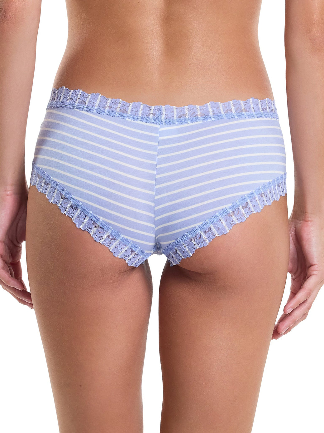 Supima® Cotton Printed Boyshort Down The Line Sale