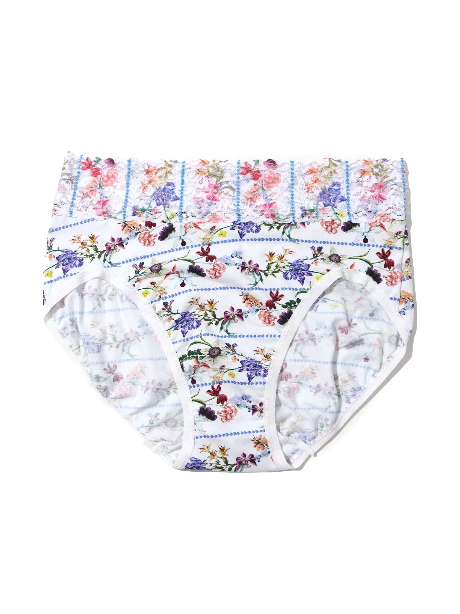 Supima® Cotton Printed French Brief Flower Crown Sale