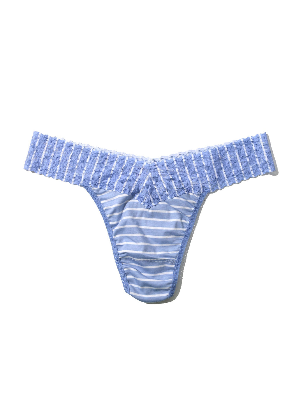 Supima® Cotton Printed Original Rise Thong Down The Line