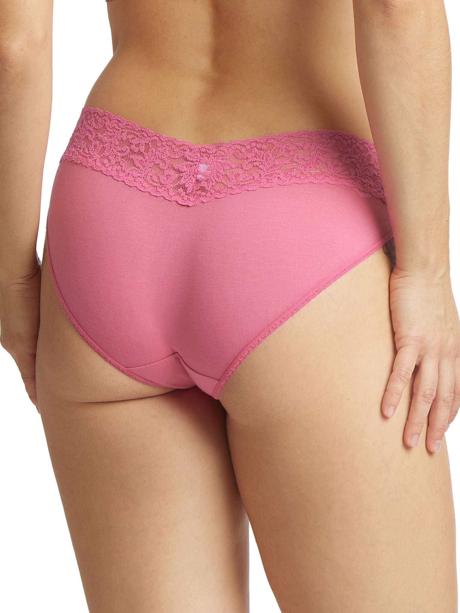 Supima® Cotton V-kini Chateau Rose Pink