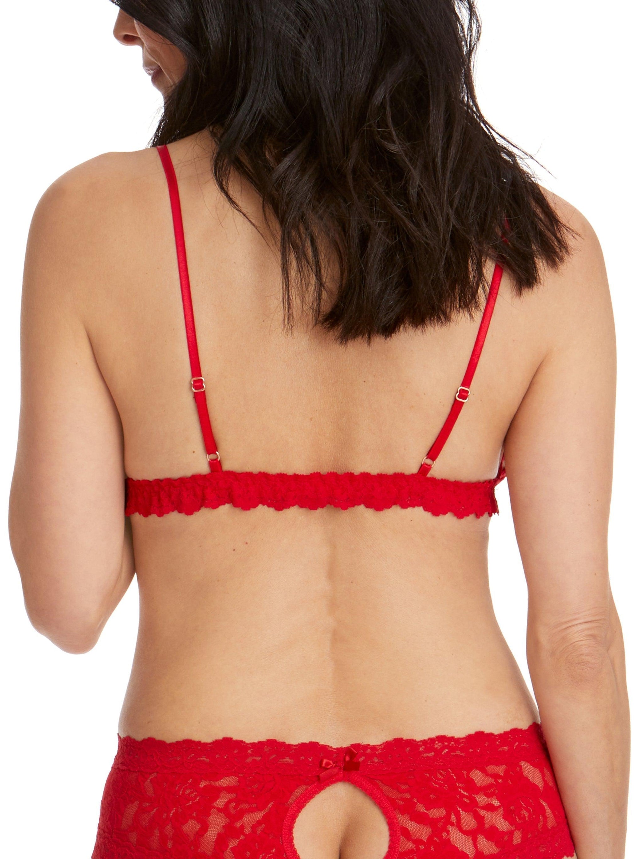 After Midnight Naughty & Nice Boxed Thong Set Black/Red O/S
