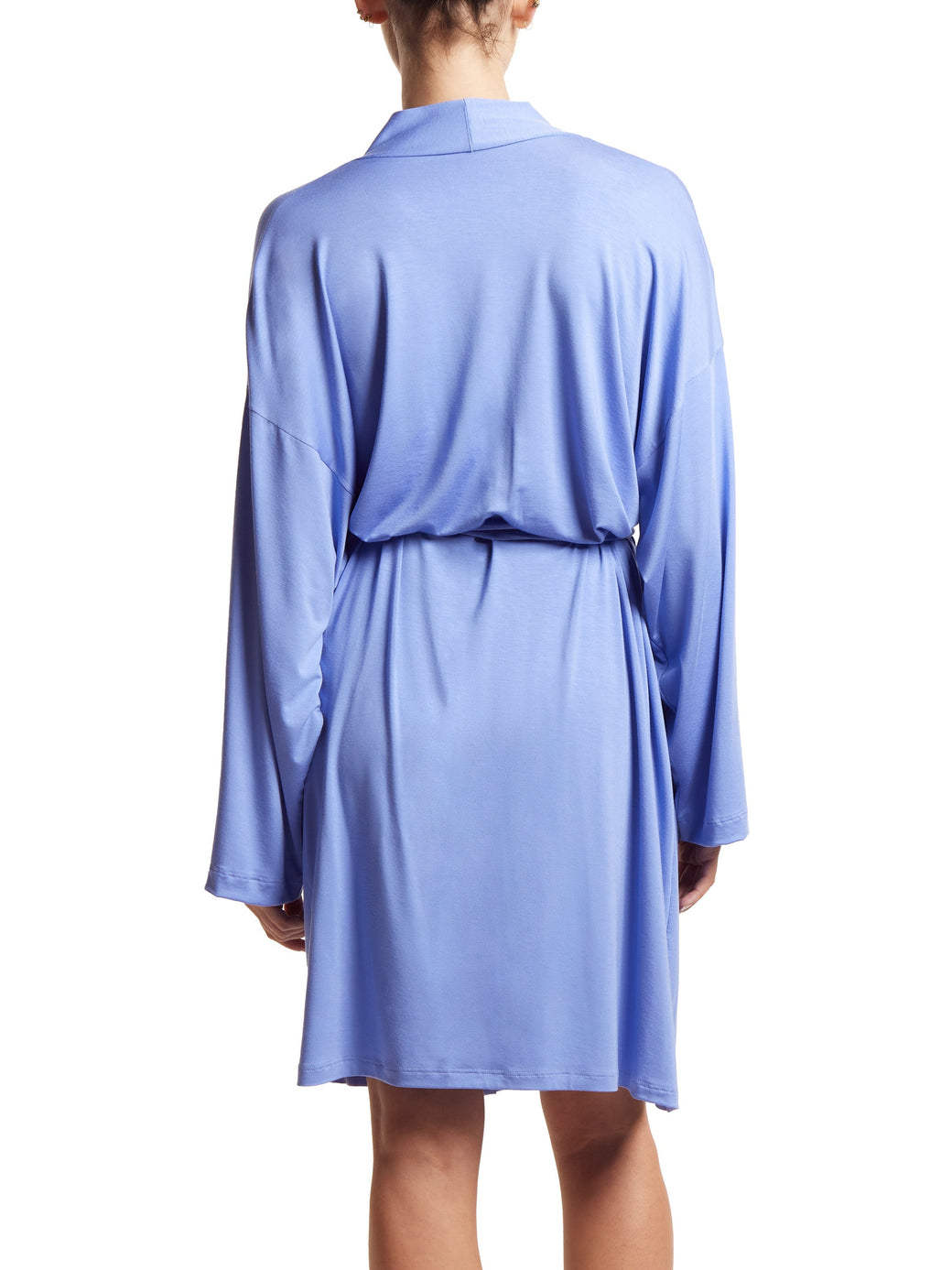 Unwind Knee Length Robe Cool Water Blue Sale