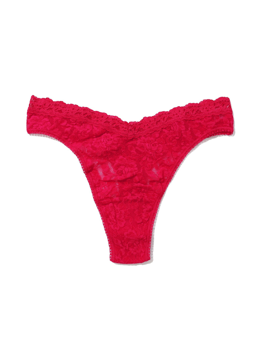 V-Front High Cut Thong Beet Juice Red Sale