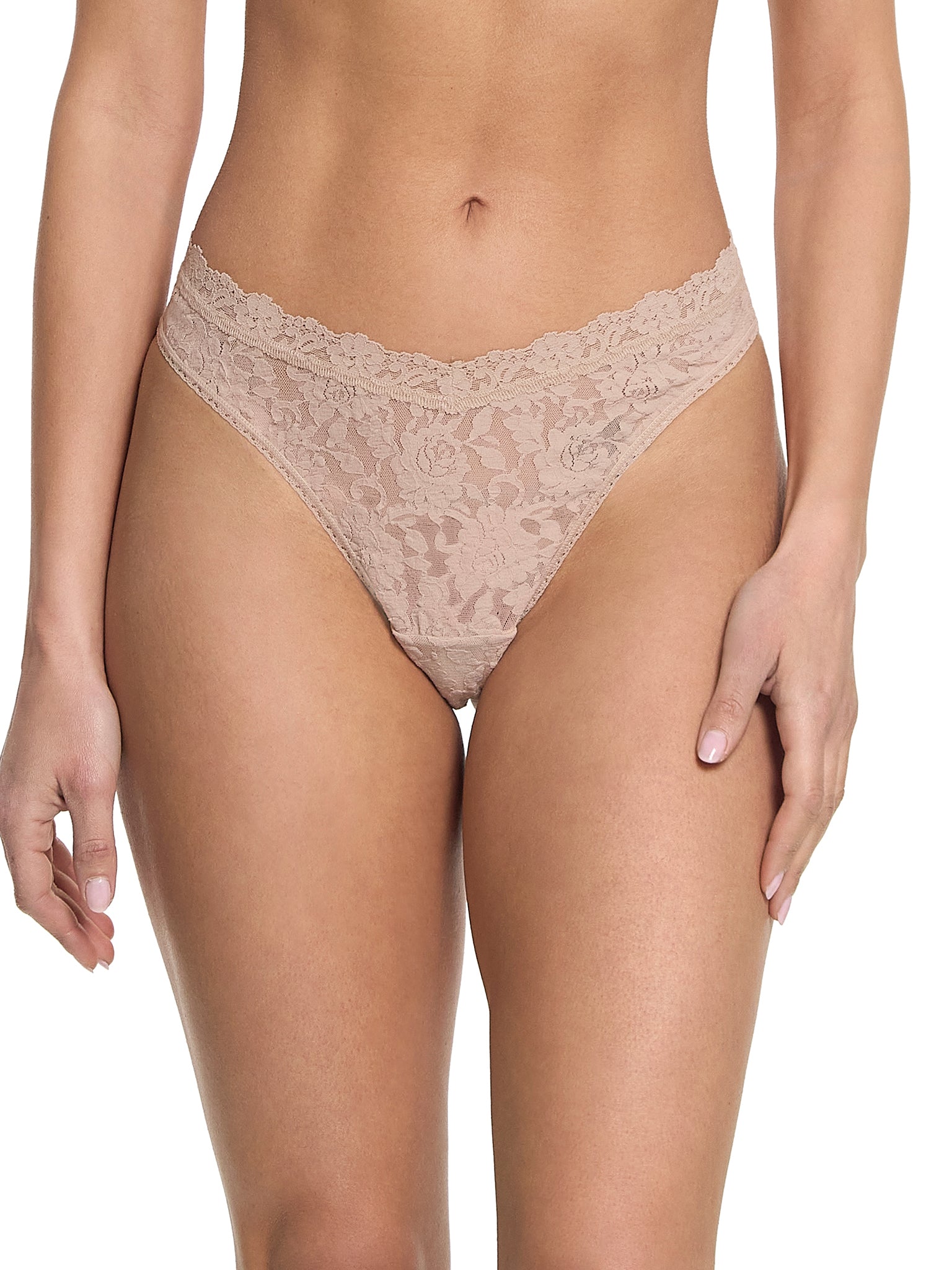 V-Front High Cut Thong Chai