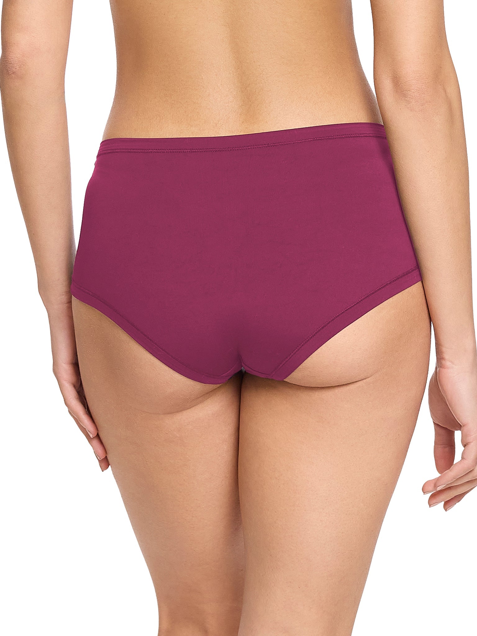 YourFit™ Boyshort Mulled Wine Red